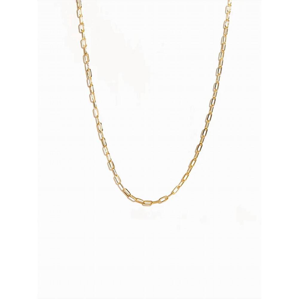 NEW ABLE women's essential chain necklace in 14k gold filled